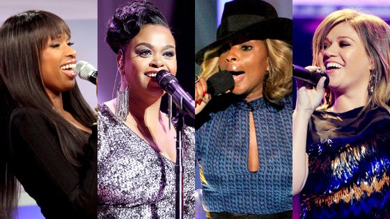 Jennifer Hudson, Jill Scott, Mary J. Blige, Kelly Clarkson Jennifer Hudson, Jill Scott, Mary J. Blige, Kelly Clarkson